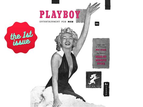 1st issue of playboy magazine|1953 Marilyn Monroe Nude Playboy Cover First Issue .